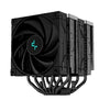 DeepCool AK620 Zero Dark High Performance CPU Cooler Dual-Tower Design, 2x120mm Fluid Dynamic Bearing Fans, 6 Copper Heat Pipes Intel LGA1700/AMD AM5 DEEPCOOL