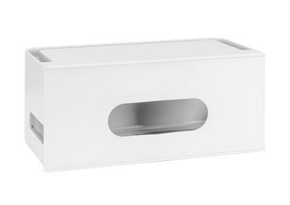 Brateck Cable Management Box Material: ABS  Dimensions 28.2x14x12.8cm -White Brateck