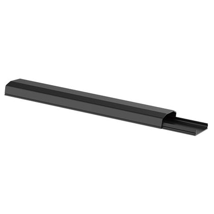 Brateck Plastic Cable Cover - 250mm Material: Polyvinyl Chloride(PVC) Dimensions 60x20x250mm - Black Brateck
