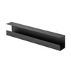 Brateck Under-Desk Cable Tray Organizer - Black Dimensions:600x114x76mm  -- Black Brateck