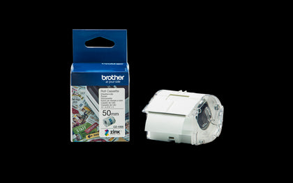 Brother CZ-1005 Full Colour continuous label roll, 50mm wide to Suit VC-500W