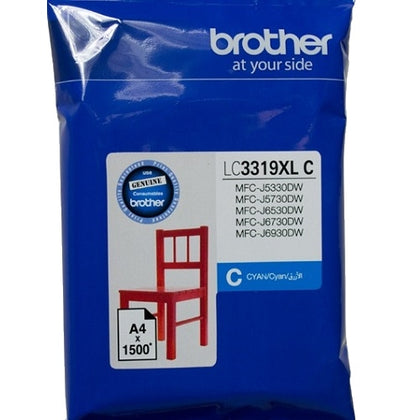 Brother LC-3319 XL Cyan to Suit - J5330DW/J5730DW/J6530DW/J6730DW/J6930DW Brother