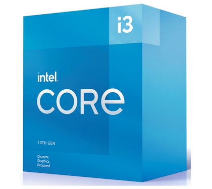 Intel i3-10105F CPU 3.7GHz (4.4GHz Turbo) LGA1200 10th Gen 4-Cores 8-Threads 6MB 65W Graphic Card Required Box 3yrs Comet Lake Refresh Intel