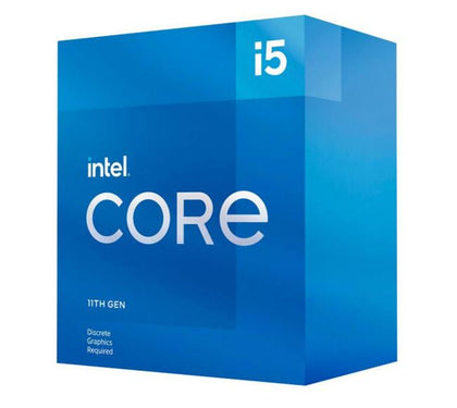 Intel i5-11400F CPU 2.6GHz (4.4GHz Turbo) 11th Gen LGA1200 6-Cores 12-Threads 12MB 65W Graphic Card Required Retail Box 3yrs Rocket Lake Intel-P