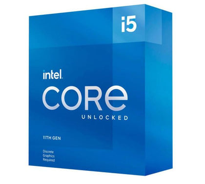 Intel i5-11600KF CPU 3.9GHz (4.9GHz Turbo) 11th Gen LGA1200 6-Cores 12-Threads 12MB 125W Graphic Card Required Unlocked Retail Box 3yrs Intel