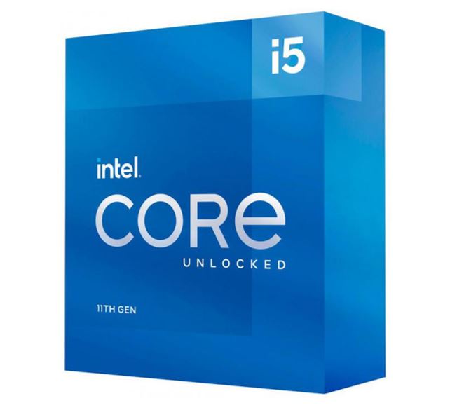 Intel i5-11600K CPU 3.9GHz (4.9GHz Turbo) 11th Gen LGA1200 6-Cores 12-Threads 12MB 125W UHD Graphics 750 Unlocked Retail Box 3yrs no Fan Intel