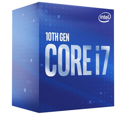 Intel i7-10700 CPU 2.9GHz (4.8GHz Turbo) LGA1200 10th Gen 8-Cores 16-Threads 16MB 65W UHD Graphic 630 Retail Box 3yrs Comet Lake Intel