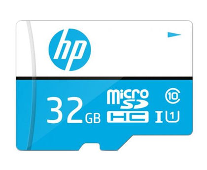 HP U1 32GB MicroSD SDHC SDXC UHS-I Memory Card 100MB/s Class 10 Full HD Magnet Shock Temperature Water Proof for PC Dash Camera Tablet Mobile