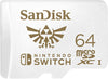 SanDisk 64GB microSD UHS-I Card for Nintendo Switch 100MB/s 60MB/s -25ºC to 85ºC microSDHC microSDXC microSDHC UHS-I microSDXC UHS-I Sandisk