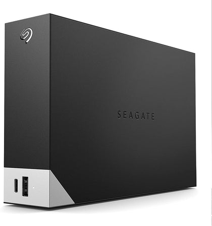 Seagate One Touch Hub 14TB External Hard Drive Desktop HDD – USB-C and USB 3.0 port, Convenient Backup