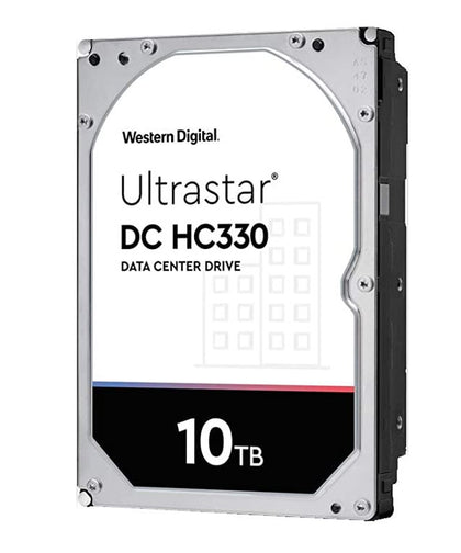 Western Digital WD Ultrastar 10TB 3.5' Enterprise HDD SATA 256MB 7200RPM 512E SE DC HC330 24x7 Server 2.5M hrs MTBF 5yrs wty WUS721010ALE6L4 ~0F27604 Western Digital