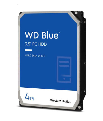 Western Digital WD Blue 4TB 3.5' HDD SATA 6Gb/s 5400RPM 256MB Cache CMR Tech 2yrs Wty ~WD30EZAZ Western Digital