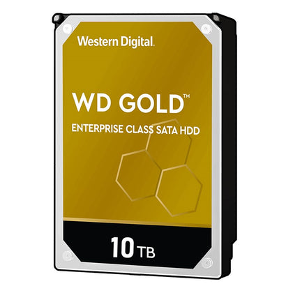 Western Digital 10TB WD Gold Enterprise Class Internal Hard Drive - 7200 RPM Class, SATA 6 Gb/s, 256 MB Cache, 3.5' - 5 Years Limited Warranty