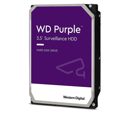 Western Digital WD Purple Pro 10TB 3.5' Surveillance HDD 7200RPM 256MB SATA3 265MB/s 550TBW 24x7 64 Cameras AV NVR DVR 2.5mil MTBF 5yrs ~WD102PURZ WD