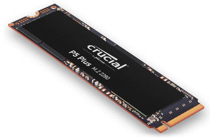 Crucial P5 Plus 1TB Gen4 NVMe SSD PS5 6600/5000 MB/s R/W 600TBW 630K/700K IOPS 2M hrs MTTF Full-Drive Encryption M.2 PCIe4 5yrs Micron (Crucial)-P