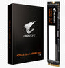 Gigabyte AORUS Gen4 5000E SSD 1024GB PCI-Express 4.0x4, NVMe 1.4, Sequential Read ~5000 MB/s, Sequential Write ~4600 MB/s