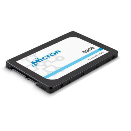 Micron 5300 MAX 1.92TB 2.5' SATA Enterpise SSD 540R/520W MB/s 95K/75K IOPS 17520TBW 5DWPD 3M hrs MTTF AES 256-bit encryption Server Data Centre 5yrs Micron (Crucial)