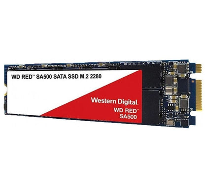 Western Digital WD Red SA500 2TB M.2 SATA NAS SSD 24/7 560MB/s 530MB/s R/W 95K/85K IOPS 1300TBW 2M hrs MTBF 5yrs wty LS Western Digital