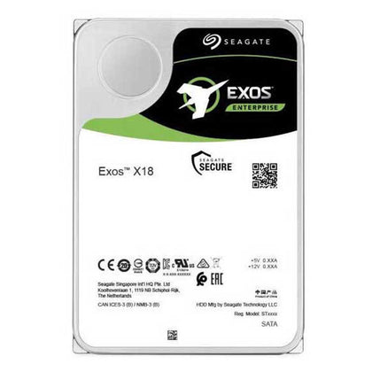 Seagate Exos X18 ENTERPRISE 512E INTERNAL 3.5' SATA DRIVE, 12TB, 6GB/S, 7200RPM, 5YR WTY