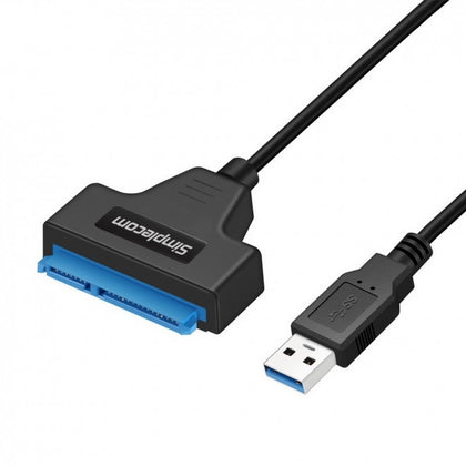 Simplecom SA128 USB 3.0 to SATA Adapter Cable for 2.5' SSD/HDD Simplecom