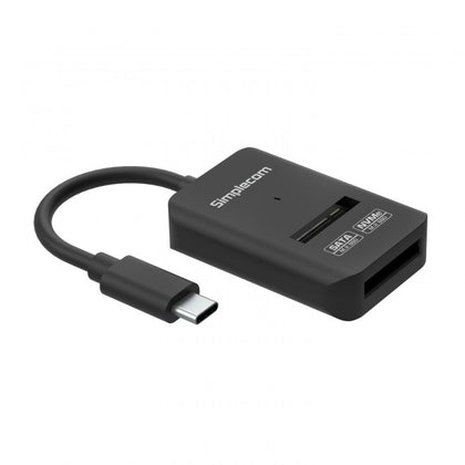 Simplecom SA506 NVMe / SATA Dual Protocol M.2 SSD to USB-C Adapter Converter USB 3.2 Gen 2 10Gbps Simplecom