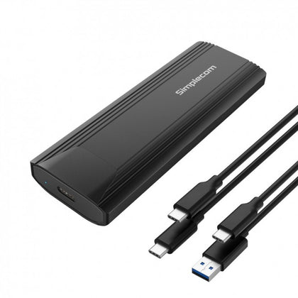 Simplecom SE504 NVMe (M Key) M.2 SSD to USB 3.2 Gen 2 USB-C Enclosure 10Gbps Tool-Free(EOL) Simplecom