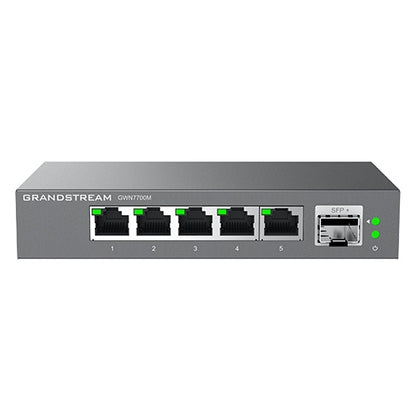 Grandstream GWN7700M Unmanaged 2.5 Multi-Gigabit Switch, 5 x 2.5 GigE, 1 x SFP+