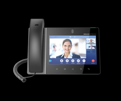 Grandstream GXV3380 16 Line Android IP Phone, 16 SIP Accounts, 1280 x 800 Colour Touch Screen, 2MB Camera, Built In Bluetooth+WiFi, Powerable Via POE freeshipping - Goodmayes Online
