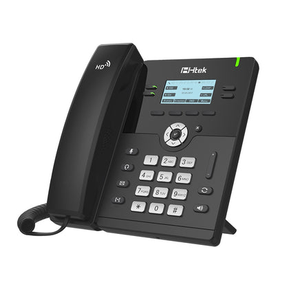 Htek UC912E Standard Business IP Phone, Wifi / Bluetooth, 4 Line Display, Gigabit Ethernet,  PSU included, 2 Year Warranty  (Yealink T42S equivalent) Htek