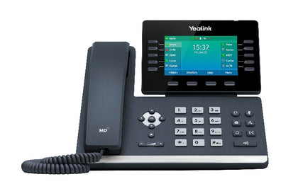 Yealink T54W,  16 Line IP HD Phone, 4.3' 480 x 272 colour screen, HD voice, Dual Gig Ports, Built in Bluetooth and WiFi, USB 2.0 Port, SBC Ready Yealink