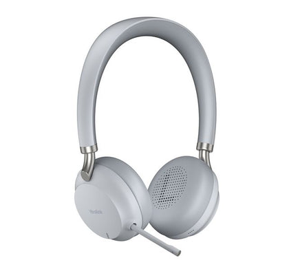Yealink BH72 Lite Teams certified, Bluetooth Wireless Stereo Headset, Grey, USB-C, USB Cable Charging only, Rectractable Microphone,40hrs battery life