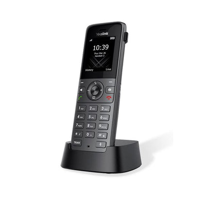 Yealink W73H High-performance IP DECT Handset, HD Audio, Long Standby Time 400 hours, Up to 35 hours talk time, Noise Reduction, Yealink