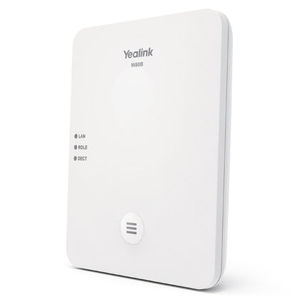 Yealink W80B Wireless DECT Solution including works with W56H & W53H  (A W80-DM - IPY-W80DM - is required for this set to work) Yealink