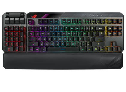 ASUS ROG CLAYMORE II Modular TKL 80%/100% Gaming Mechanical Keyboard, ROG RX Optical Switches, Detachable Numpad, Wired/Wireless Mode, 43 Hours ASUS