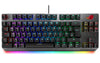 (On Special) ASUS X801 ROG STRIX SCOPE TKL Deluxe Red Switch Wired Mechanical RGB Gaming Keyboard, Cherry MX Red Switches