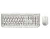 Microsoft Wired Desktop 600 White USB White Mouse & Keyboard Retail Pack