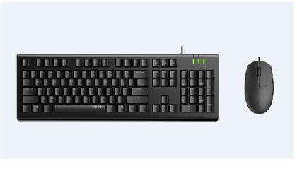 RAPOO X120pro - Wired Keyboard and Mouse Combo Optical Combo Black / 1600dpi / Spill Resistant Rapoo
