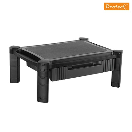 Brateck Height-Adjustable Modular Multi Purpose Smart Stand XL with Drawer (435x330x168mm) for most 13''-32'' Weight Capacity 10kg Brateck
