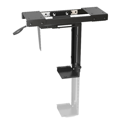 Brateck Adjustable Under-Desk ATX Case Mount with Sliding track, Up to 10kg,360° Swivel Brateck