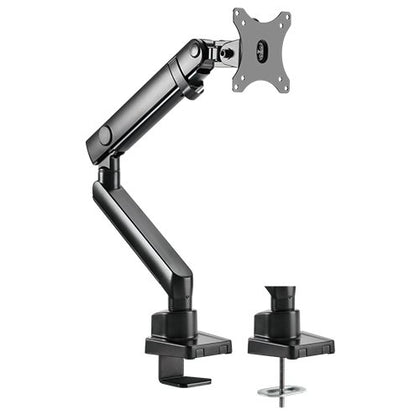 Brateck Single Monitor Aluminium Slim Mechanical Spring Monitor Arm Fit Most 17'-32' Monitor Up to 8kg per screen VESA 75x75/100x100 Brateck