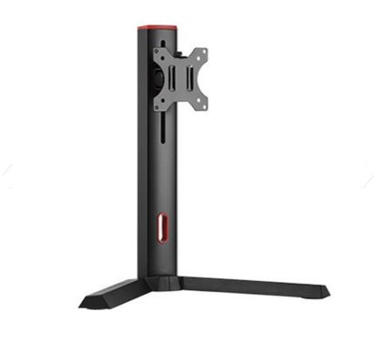 Brateck Single Screen Classic Pro Gaming Monitor Stand Fit Most 17'-32' Monitor Up to 8kg/Screen --Red Colour VESA 75x75/100x100 （LS) Brateck