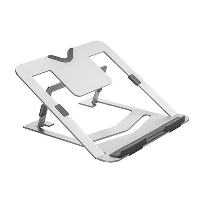 Brateck Foldable 6-Level Adjustable Laptop Risers For Most 11'-17' laptops, tablets, and eReaders Weight Capacity 5kg  (240x240x14mm) Brateck