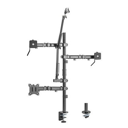Brateck Single-Monitor All-in-One Studio Setup Desktop Mount Fix 17'-32' Up to 9kg Brateck