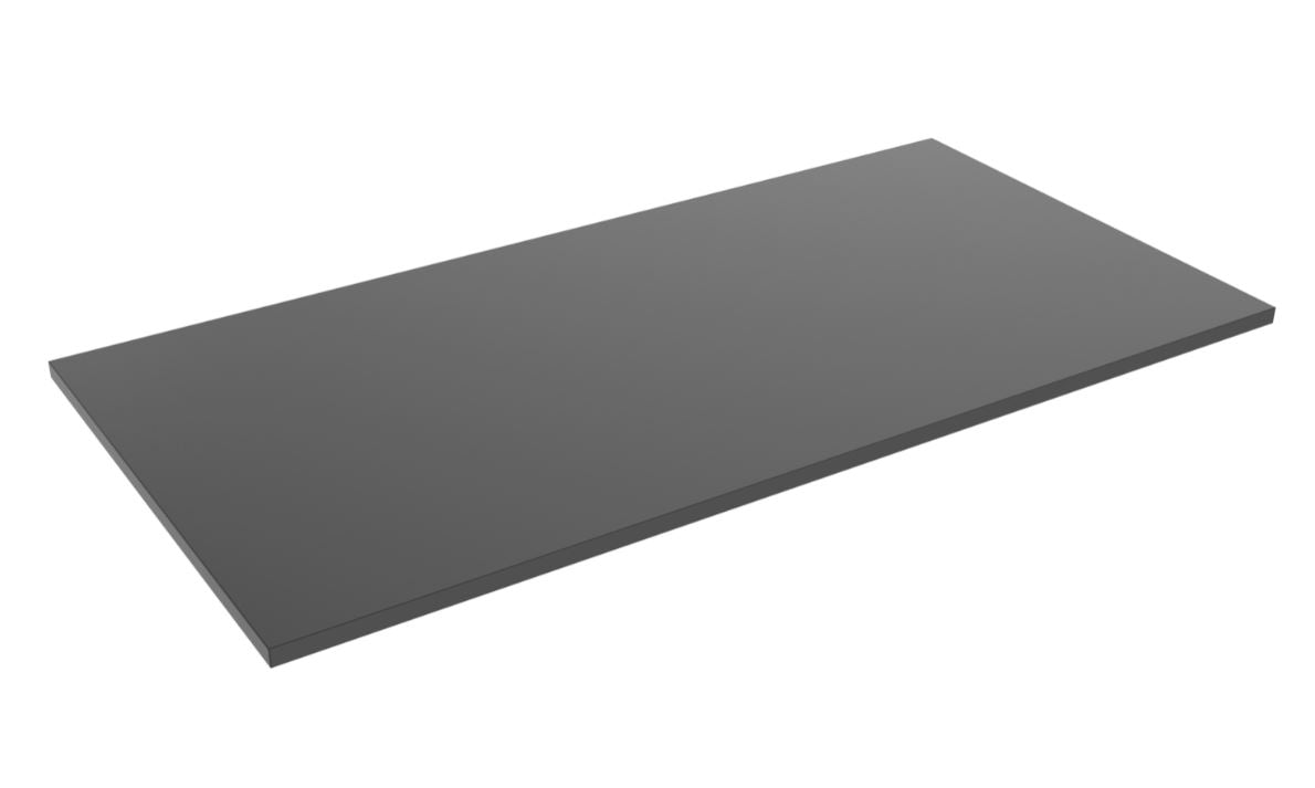 Brateck Particle Board Desk Board 1800X750MM Compatible with Sit-Stand Desk Frame - Black(LS) Brateck