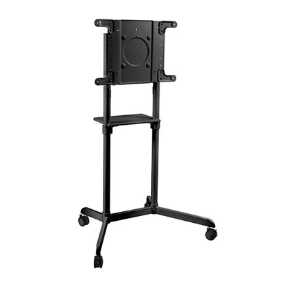 Brateck Rotating Mobile Stand for Interactive Display Fit 37'-70' Up to 70Kg - Black  VESA 200x200,400x200,300x300,600x200,350x350,400x400,600x400 Brateck