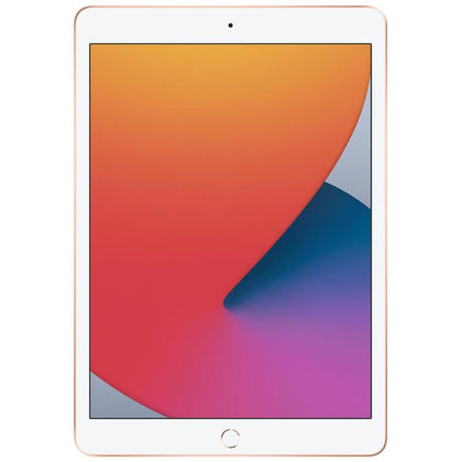 Apple iPad (8th Generation) 10.2' Wi-Fi + Cellular 32GB - Gold (MYMK2X/A), A12 Bionic Chip, 8MP & 1.2MP, 4G, GPS, Lightning 10 Hr, 1Yr DEP-NO