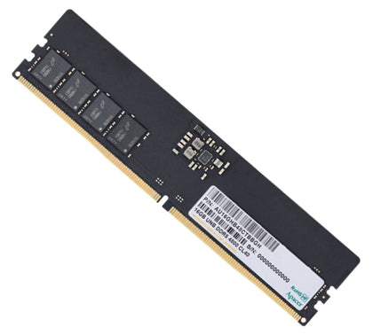Apacer 16GB (1x16GB) DDR5 UDIMM 4800MHz CL40 Desktop PC Memory (alternative Crucial CT16G48C40U5) Micron (Crucial)-P