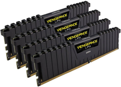 Corsair Vengeance LPX 64GB (4x16GB) DDR4 3000MHz C16 Desktop Gaming Memory Black ~CMK64GX4M4C3000C15 freeshipping - Goodmayes Online