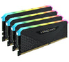 Corsair Vengeance RGB RS 32GB (4x8GB) DDR4 3600MHz C18 18-22-22-42 Black Heatspreader Desktop Gaming Memory EOL - Alternative MECMD4-VRGBRS4X836 Corsair