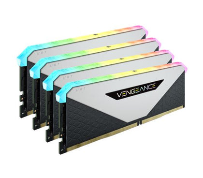 Corsair Vengeance RGB RT 64GB (4x16GB) DDR4 3200MHz C16 16-20-20-38 White Heatspreader Desktop Gaming Memory for AMD Threadripper Corsair